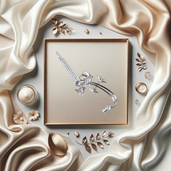 Ear Clip with Swallow and Tassel Accents (Right) - Picture 5 of 5